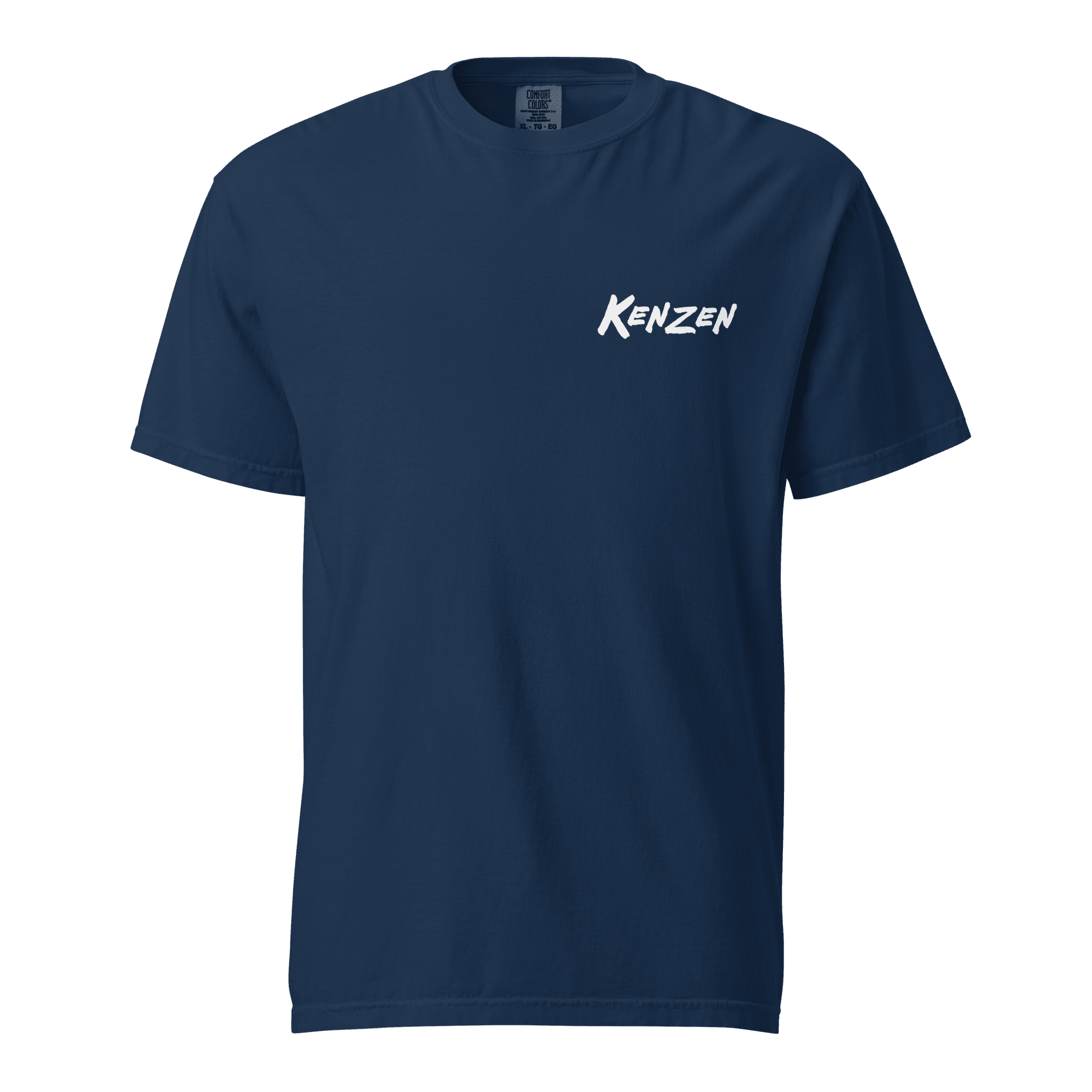 The front of our Keeper's Collection T-Shirt with our Logo in white