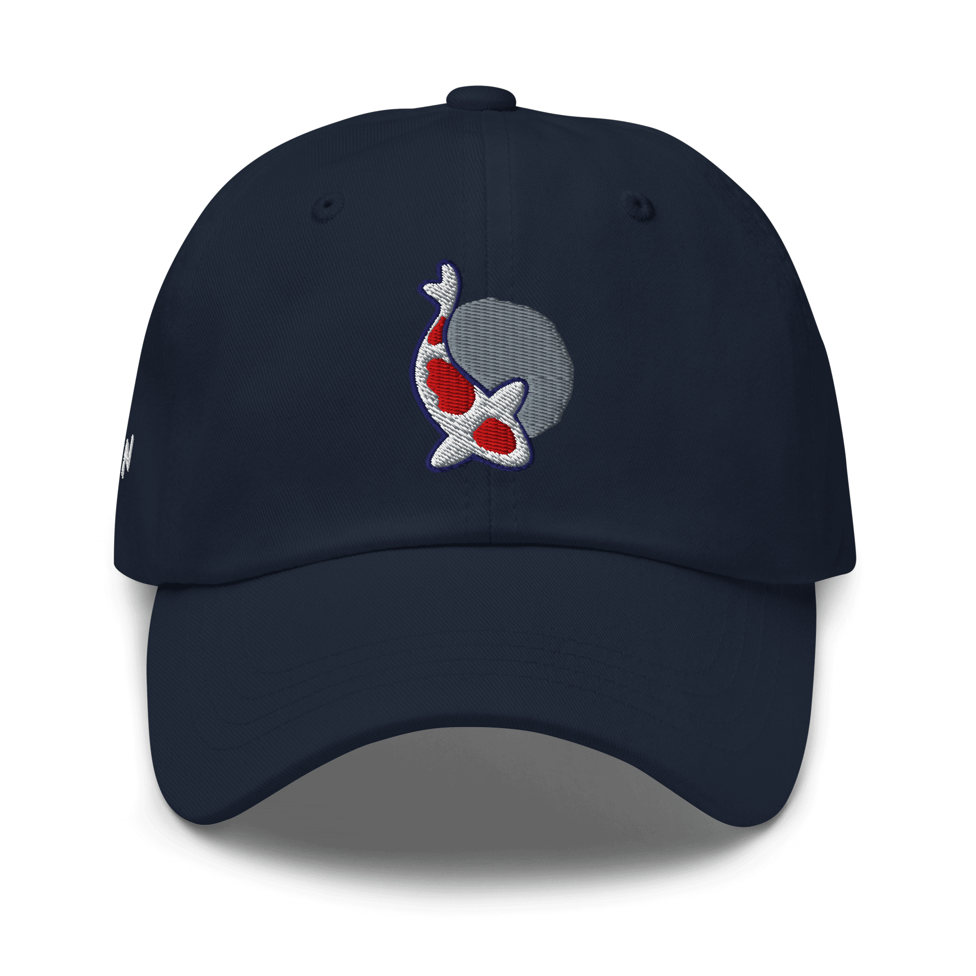 Straight-on product image of the Kenzen Logo hat in navy with the logo icon embroidered on the front